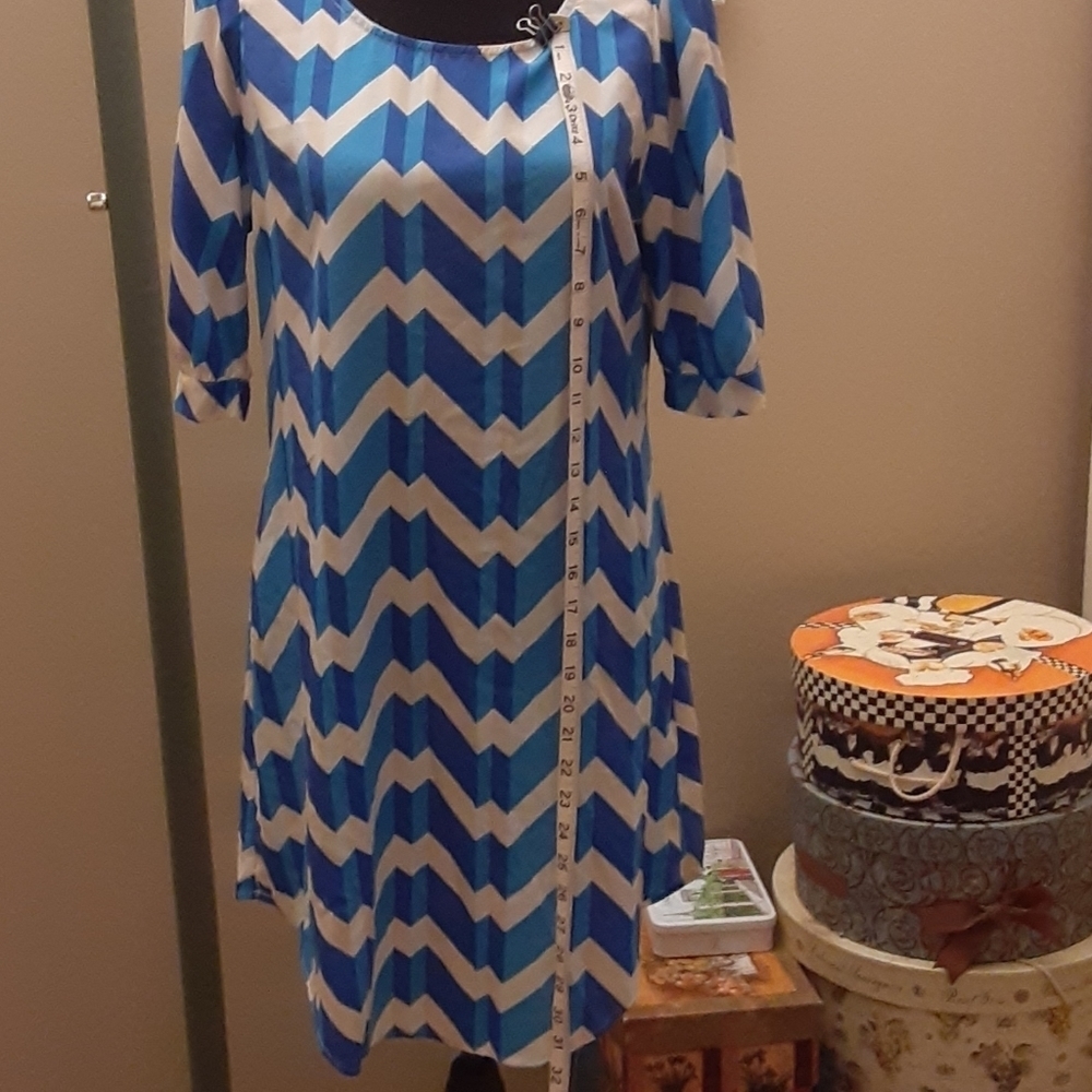 *HP*🎉🥂SOLD Francesca's Zigzag Dress - Picture 5 of 6